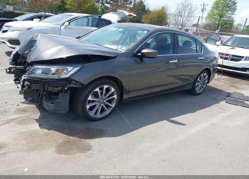 2014 HONDA ACCORD SPORT VIN: 1HGCR2F56EA289888