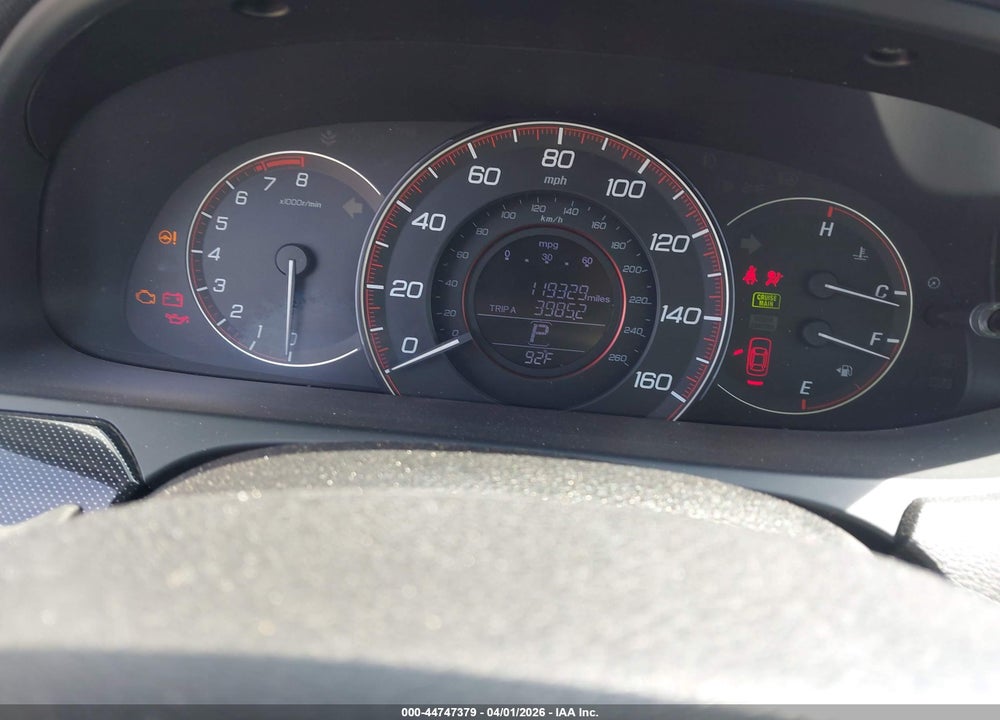 2014 HONDA ACCORD SPORT VIN: 1HGCR2F56EA289888