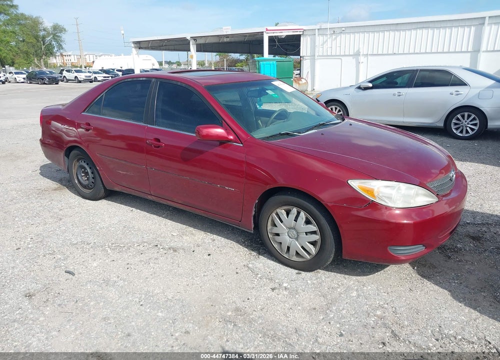 2002 TOYOTA CAMRY XLE VIN: 4T1BE32K62U065694