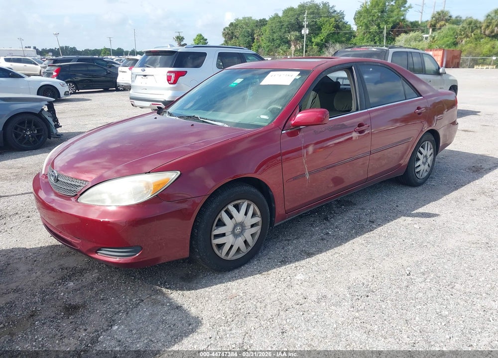 2002 TOYOTA CAMRY XLE VIN: 4T1BE32K62U065694