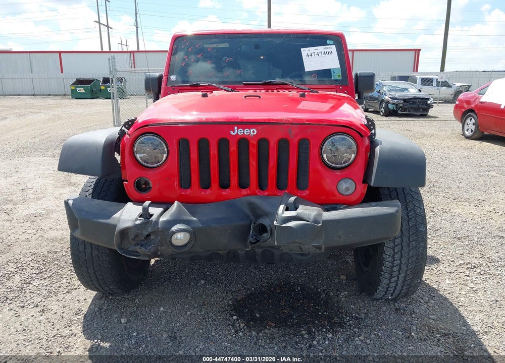 2015 JEEP WRANGLER UNLIMITED SPORT VIN: 1C4BJWDG4FL754204