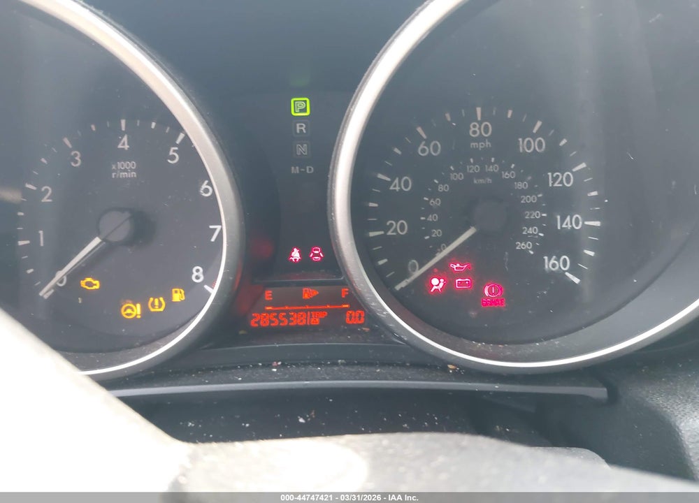 2010 MAZDA 3 I TOURING VIN: JM1BL1SG5A1227177