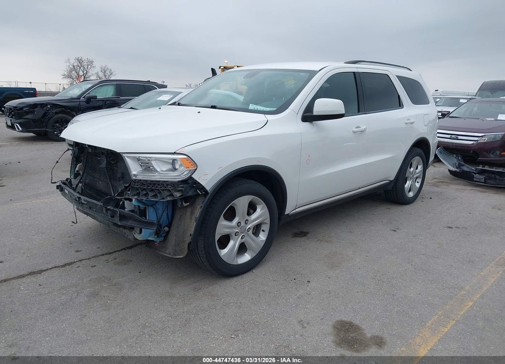 2015 DODGE DURANGO SXT VIN: 1C4RDJAG6FC843169