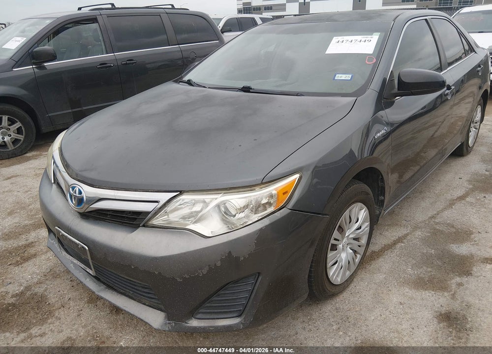 2012 TOYOTA CAMRY HYBRID LE VIN: 4T1BD1FK3CU023096