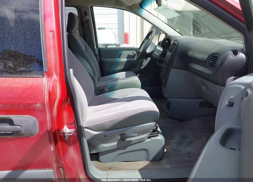 2007 DODGE GRAND CARAVAN SE VIN: 1D4GP24R77B158786