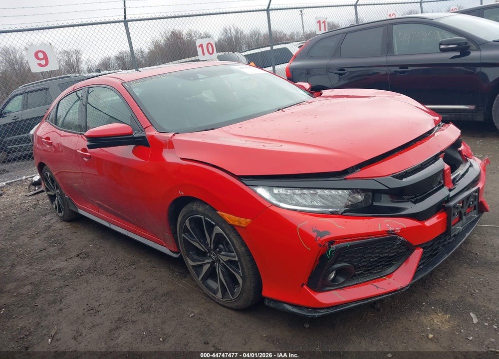2019 HONDA CIVIC SPORT TOURING VIN: SHHFK7H90KU421378