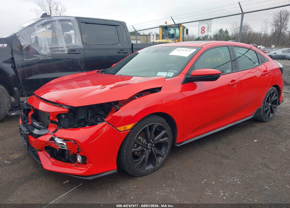 2019 HONDA CIVIC SPORT TOURING VIN: SHHFK7H90KU421378
