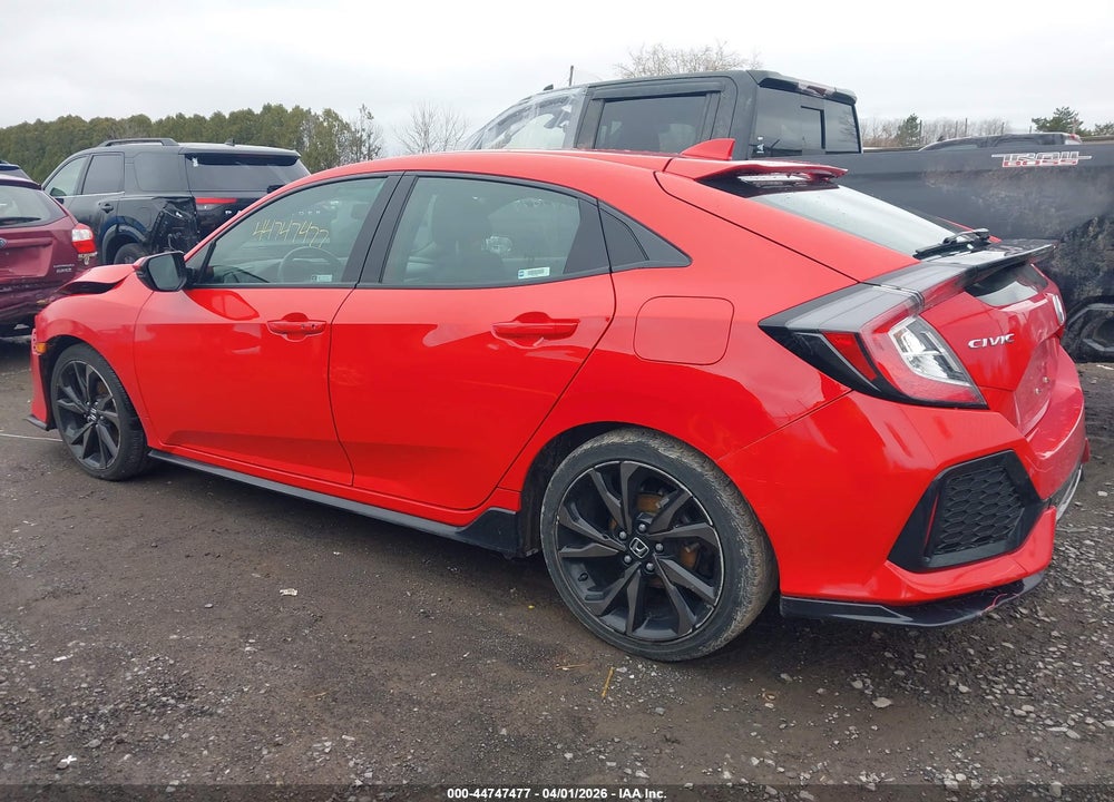 2019 HONDA CIVIC SPORT TOURING VIN: SHHFK7H90KU421378