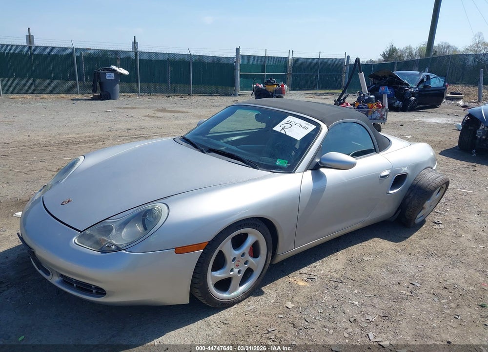 2002 PORSCHE BOXSTER S VIN: WP0CB29892U663008