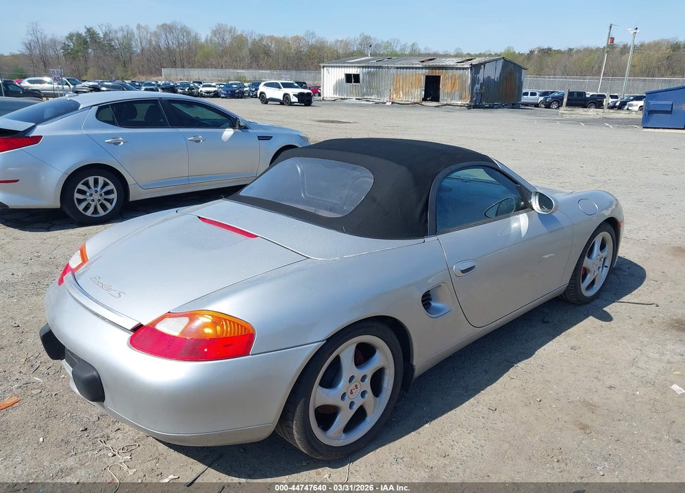 2002 PORSCHE BOXSTER S VIN: WP0CB29892U663008