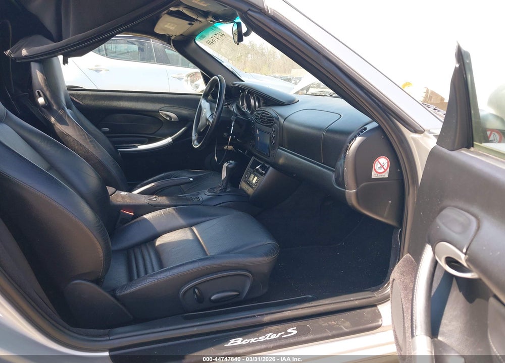 2002 PORSCHE BOXSTER S VIN: WP0CB29892U663008