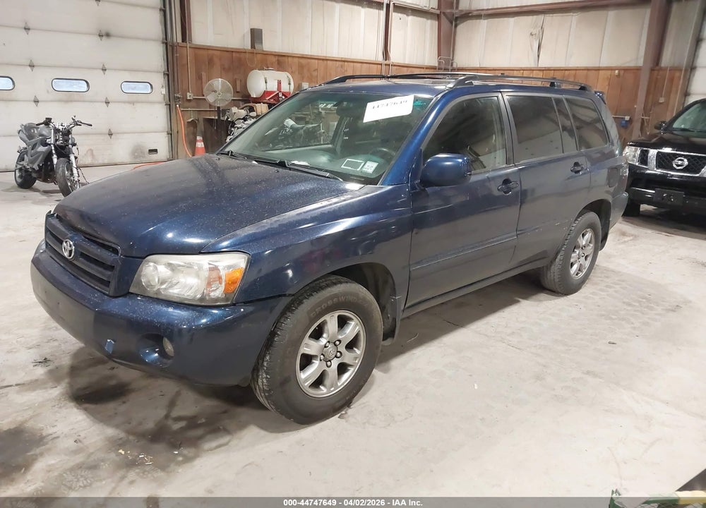 2005 TOYOTA HIGHLANDER V6 VIN: JTEEP21A850085774