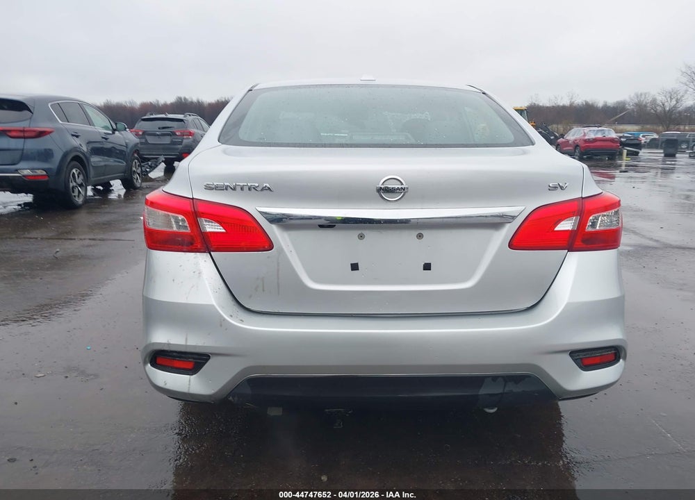 2018 NISSAN SENTRA SV VIN: 3N1AB7AP9JY346500