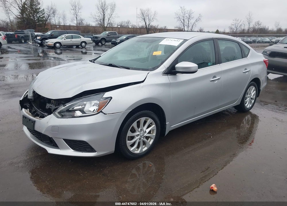 2018 NISSAN SENTRA SV VIN: 3N1AB7AP9JY346500