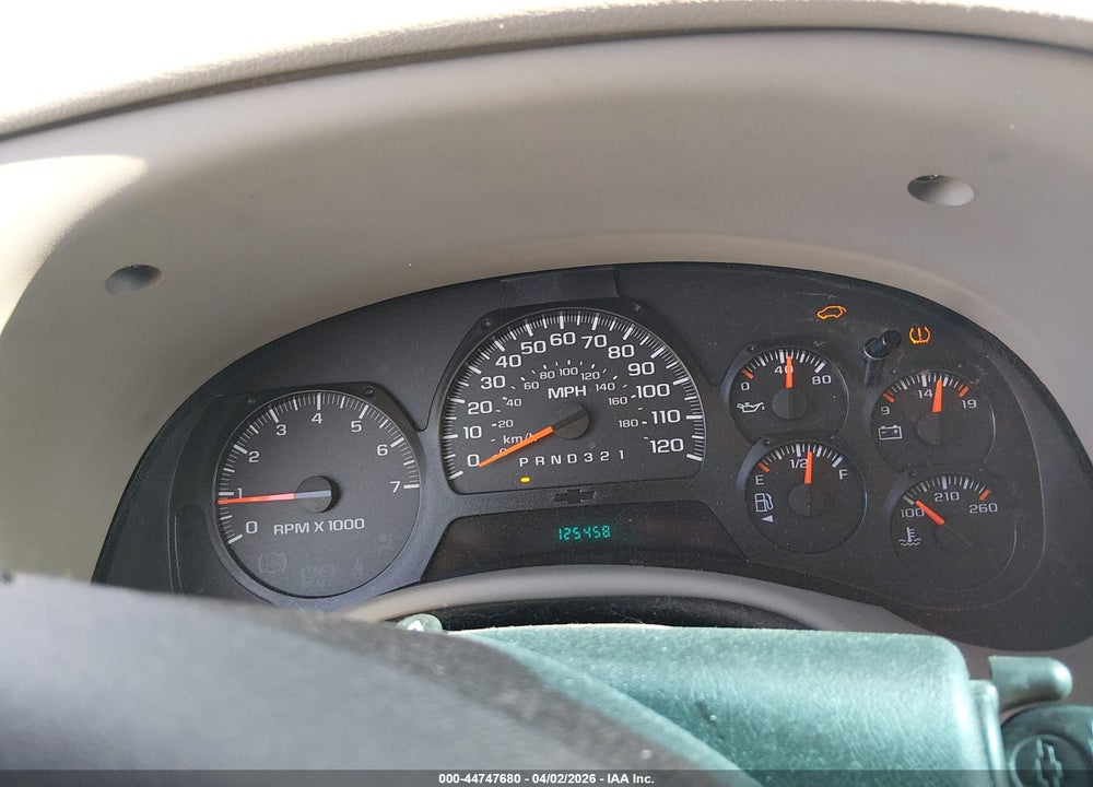 2007 CHEVROLET TRAILBLAZER LS VIN: 1GNDT13SX72241131