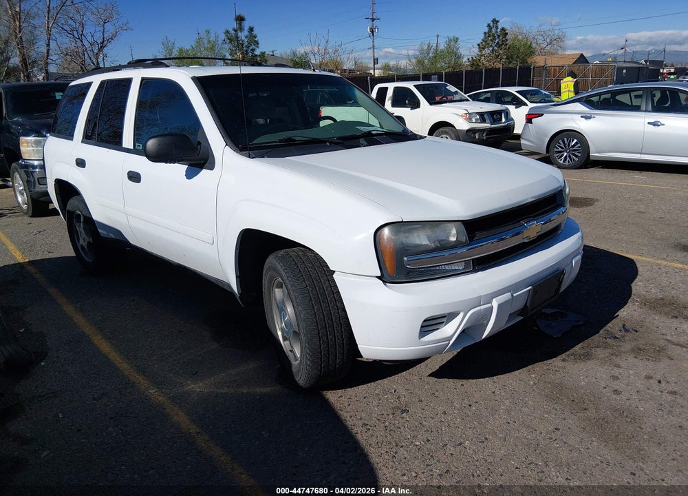 2007 CHEVROLET TRAILBLAZER LS VIN: 1GNDT13SX72241131
