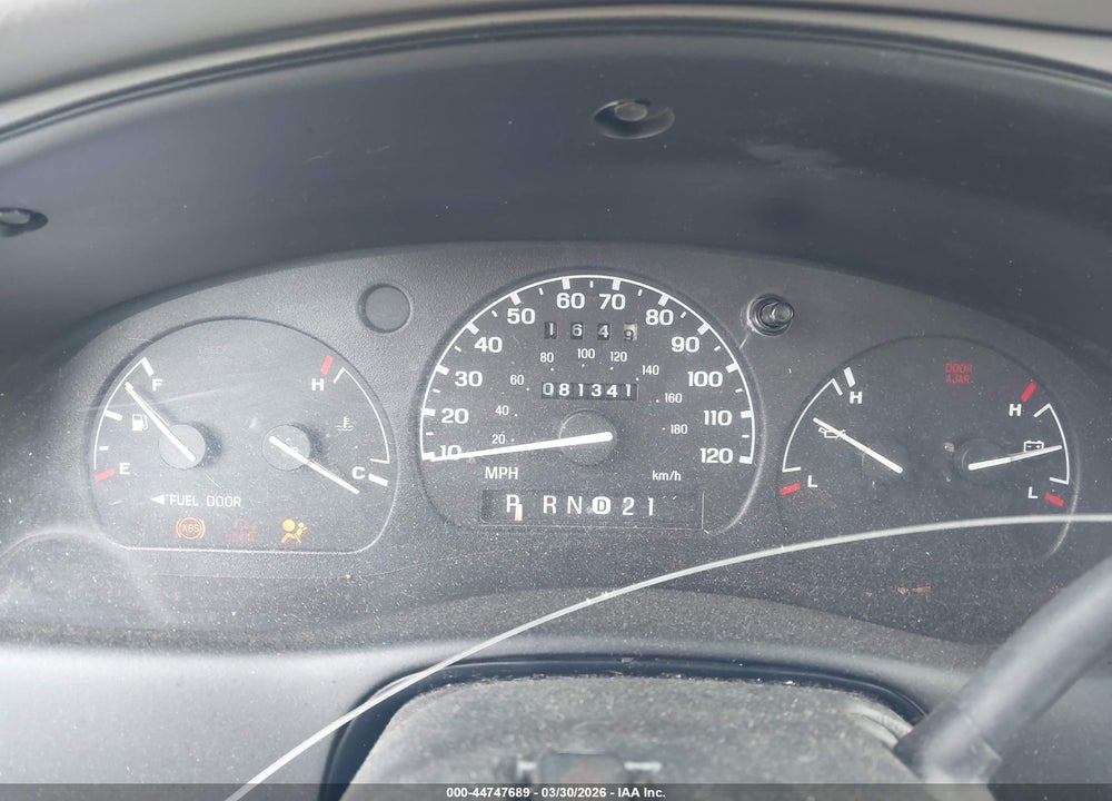 2000 FORD RANGER XLT VIN: 1FTYR14X0YTB02575