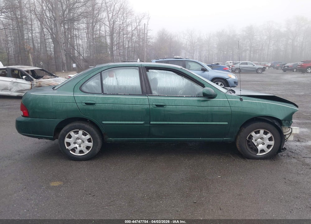 2002 NISSAN SENTRA GXE VIN: 3N1CB51A12L555284