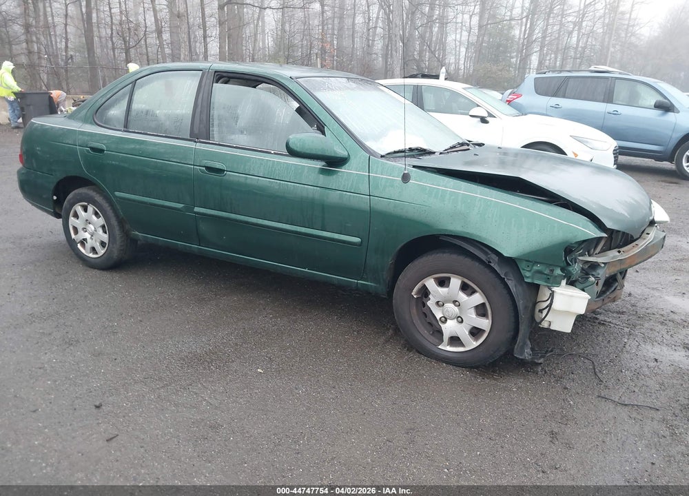 2002 NISSAN SENTRA GXE VIN: 3N1CB51A12L555284