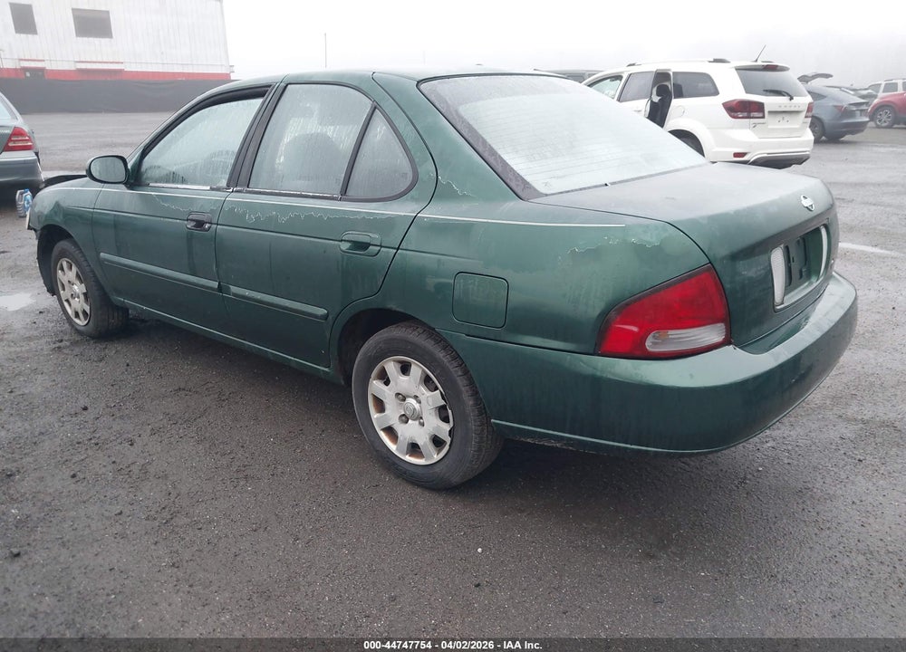 2002 NISSAN SENTRA GXE VIN: 3N1CB51A12L555284
