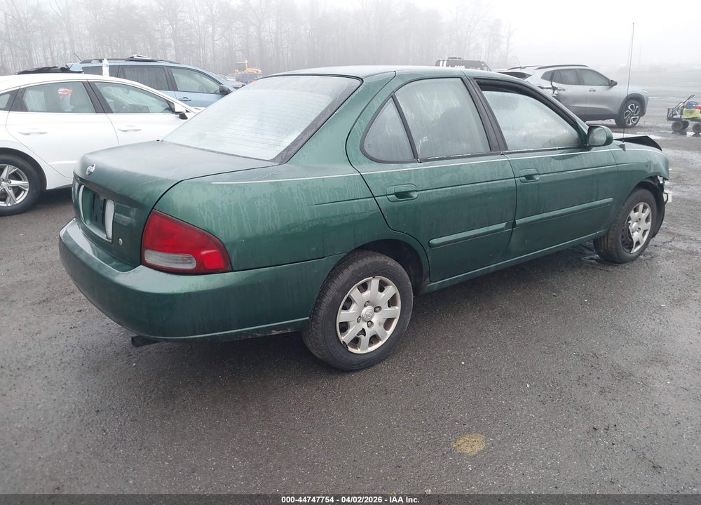 2002 NISSAN SENTRA GXE VIN: 3N1CB51A12L555284