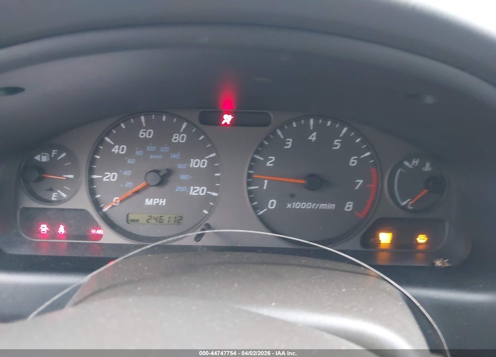 2002 NISSAN SENTRA GXE VIN: 3N1CB51A12L555284