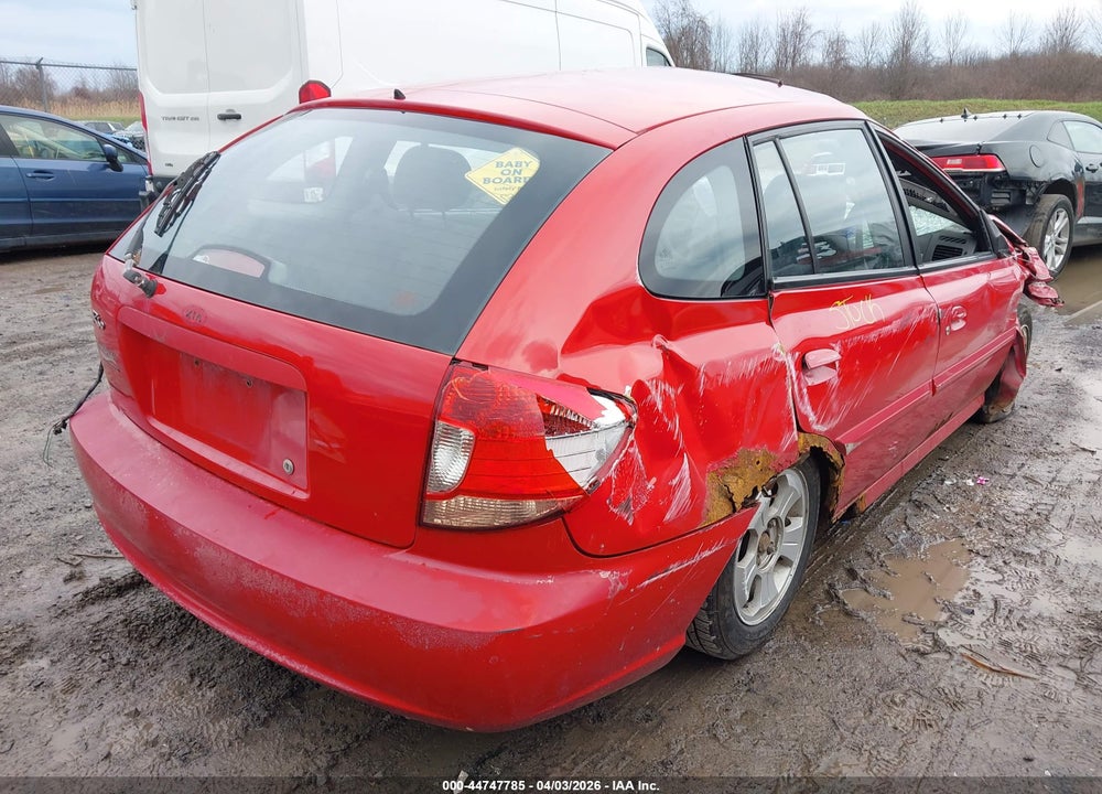 2004 KIA RIO CINCO VIN: KNADC165446202499