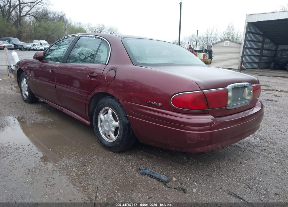 2001 BUICK LESABRE CUSTOM VIN: 1G4HP54K614130541