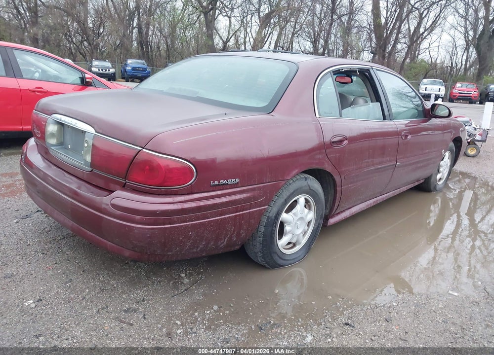 2001 BUICK LESABRE CUSTOM VIN: 1G4HP54K614130541