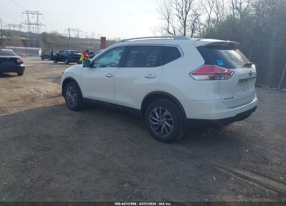 2016 NISSAN ROGUE SL VIN: 5N1AT2MV4GC752849