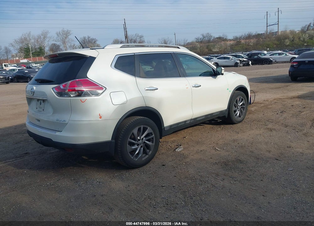 2016 NISSAN ROGUE SL VIN: 5N1AT2MV4GC752849