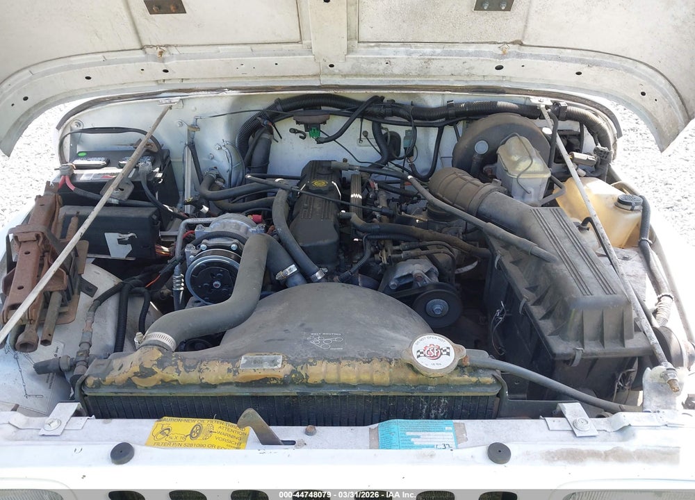 1991 JEEP WRANGLER / YJ S VIN: 2J4FY19P8MJ144778