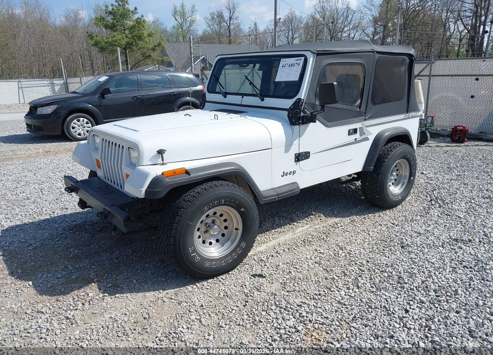 1991 JEEP WRANGLER / YJ S VIN: 2J4FY19P8MJ144778