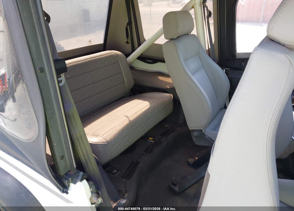1991 JEEP WRANGLER / YJ S VIN: 2J4FY19P8MJ144778