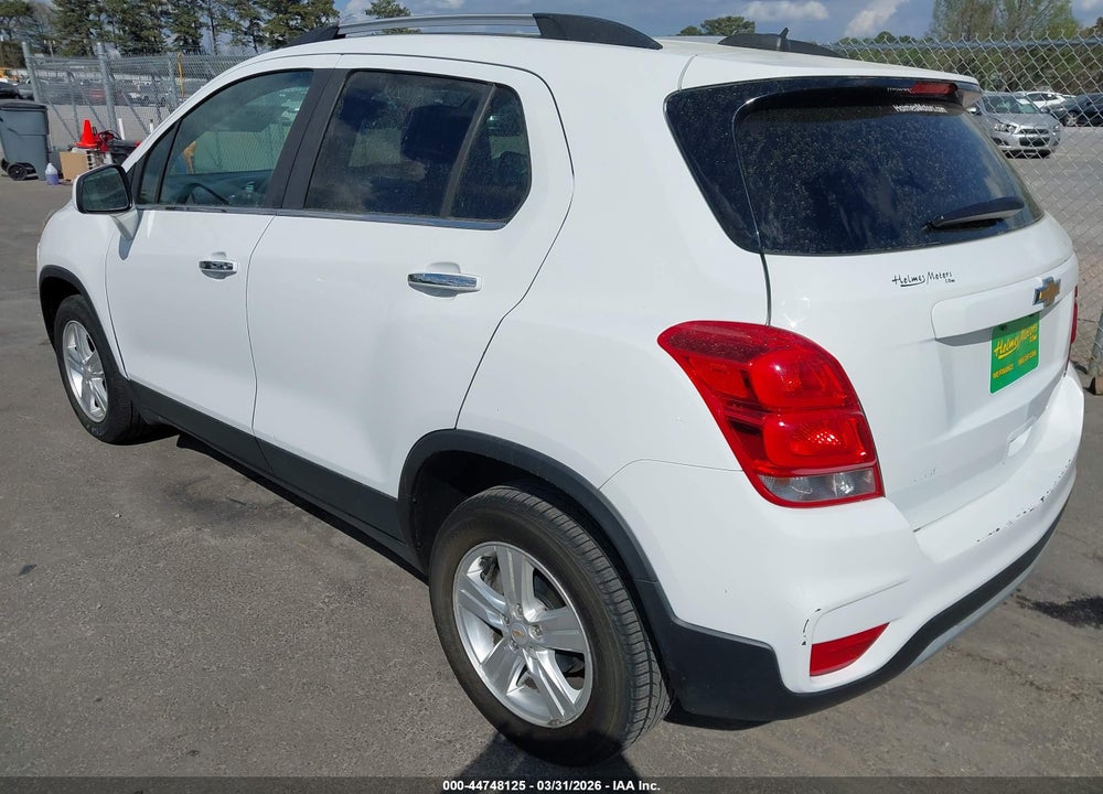 2017 CHEVROLET TRAX LT VIN: KL7CJLSB9HB186449