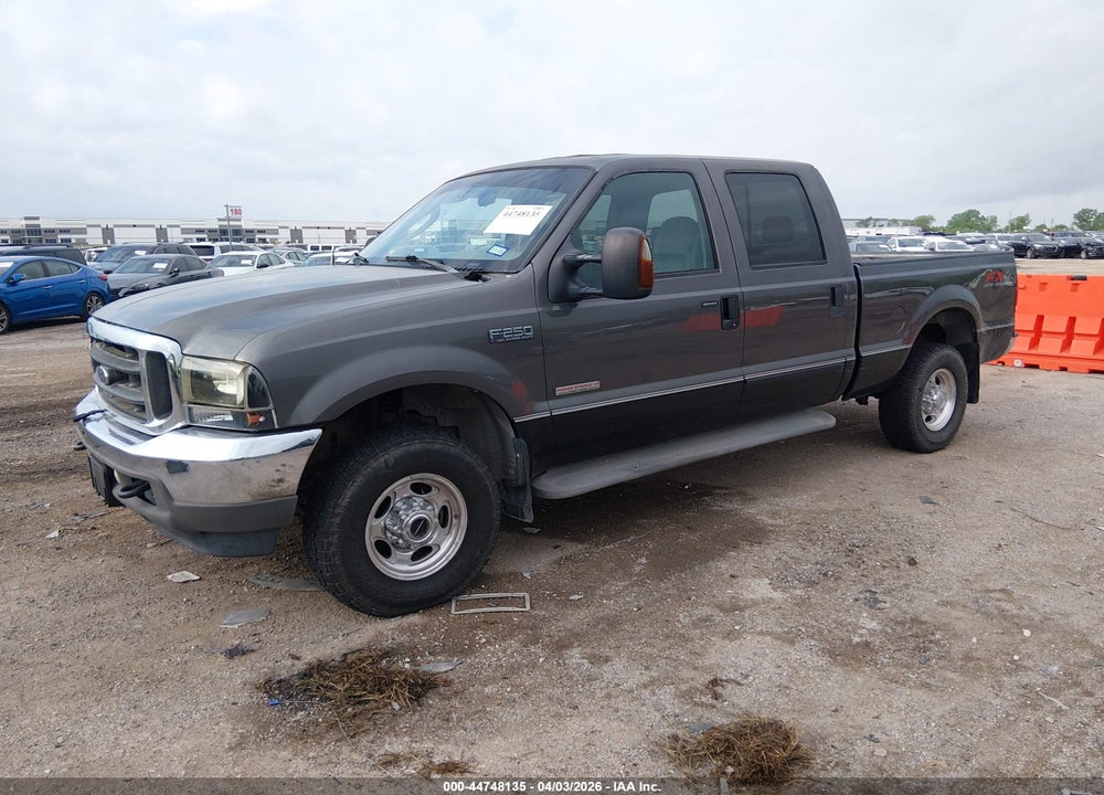 2004 FORD F250 SUPER DUTY VIN: 1FTNW21P84EC33337