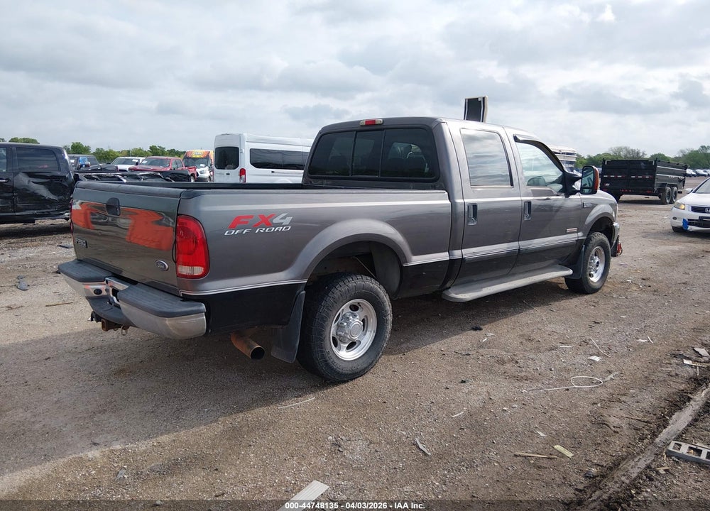 2004 FORD F250 SUPER DUTY VIN: 1FTNW21P84EC33337