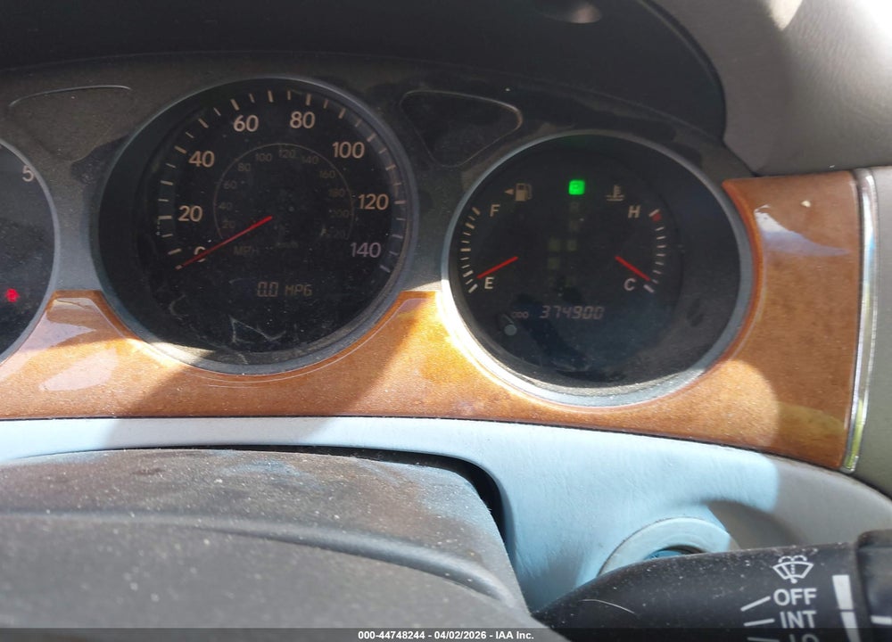 2005 LEXUS ES 330 VIN: JTHBA30G255124963