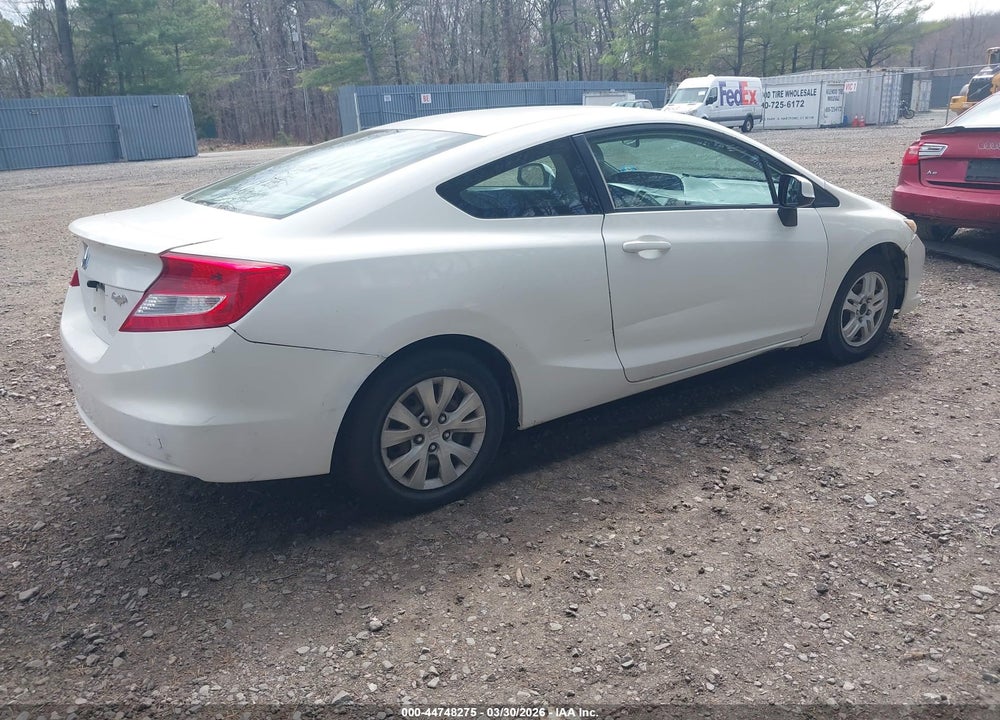 2012 HONDA CIVIC LX VIN: 2HGFG3B58CH552721