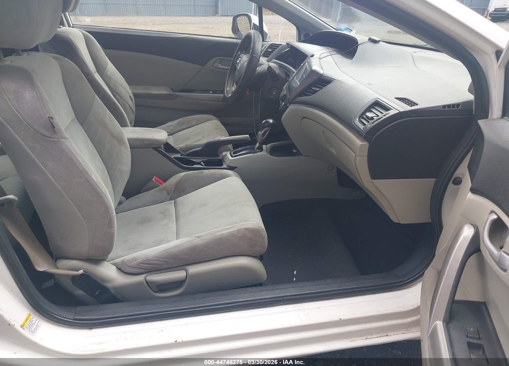 2012 HONDA CIVIC LX VIN: 2HGFG3B58CH552721