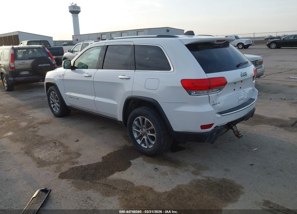 2015 JEEP GRAND CHEROKEE LIMITED VIN: 1C4RJFBG7FC612690