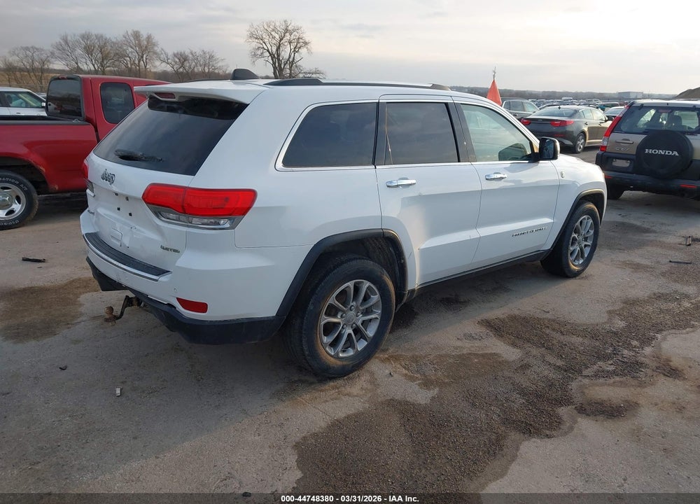 2015 JEEP GRAND CHEROKEE LIMITED VIN: 1C4RJFBG7FC612690