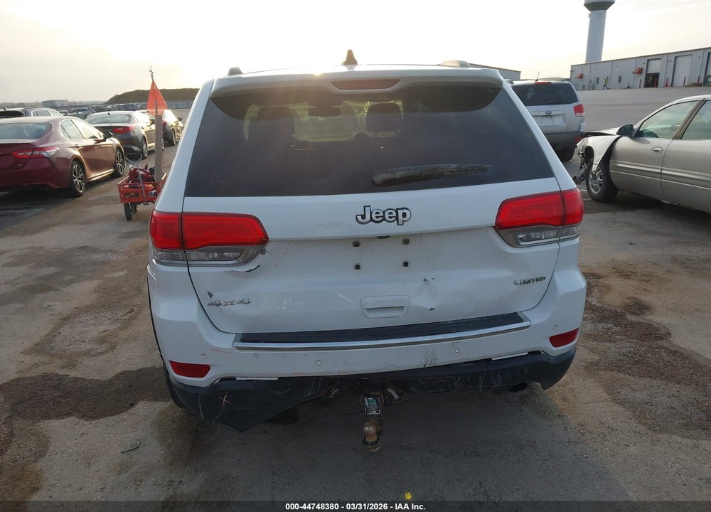 2015 JEEP GRAND CHEROKEE LIMITED VIN: 1C4RJFBG7FC612690