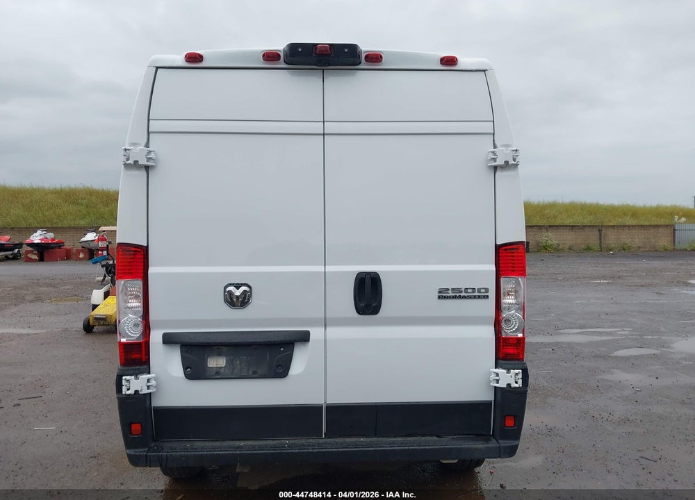 2023 RAM PROMASTER 2500 HIGH ROOF 159 WB VIN: 3C6LRVDGXPE560723
