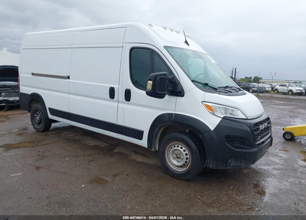 2023 RAM PROMASTER 2500 HIGH ROOF 159 WB VIN: 3C6LRVDGXPE560723