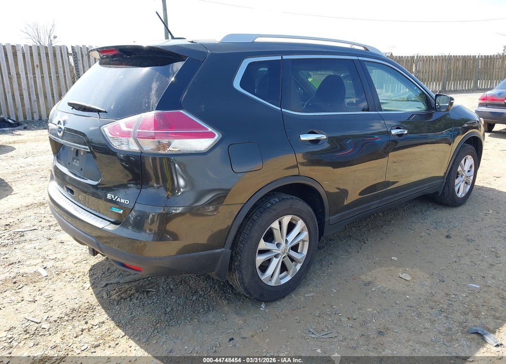 2014 NISSAN ROGUE SV VIN: 5N1AT2MKXEC809638