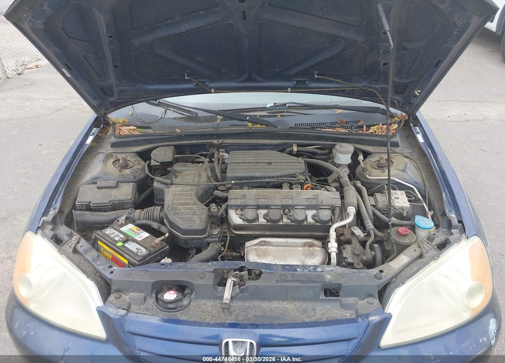 2003 HONDA CIVIC EX VIN: 2HGES26743H621758