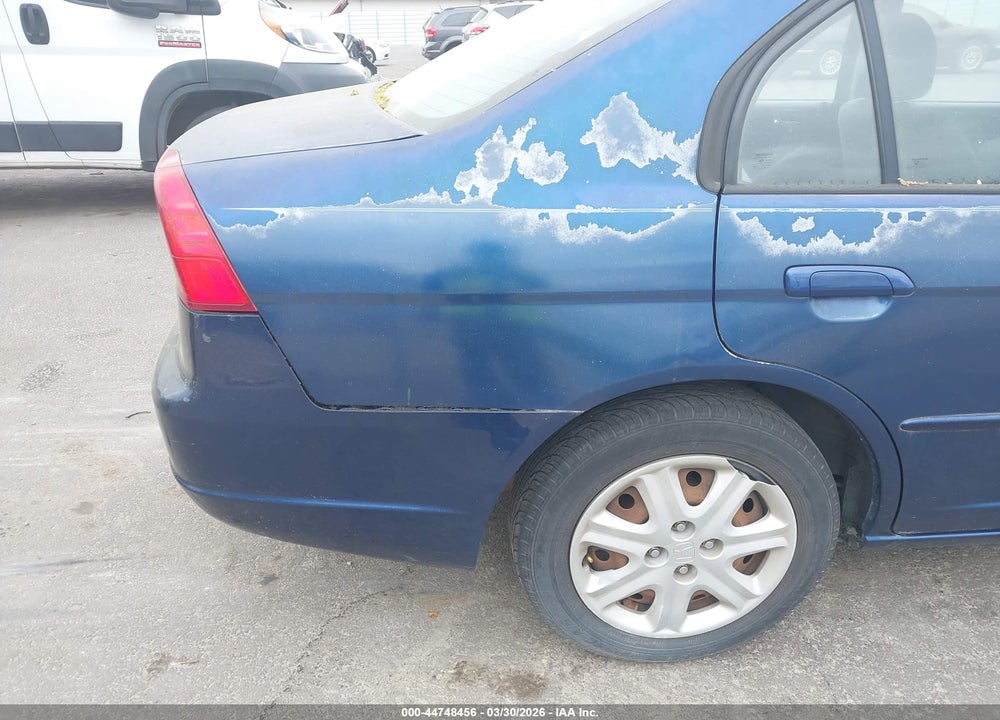 2003 HONDA CIVIC EX VIN: 2HGES26743H621758