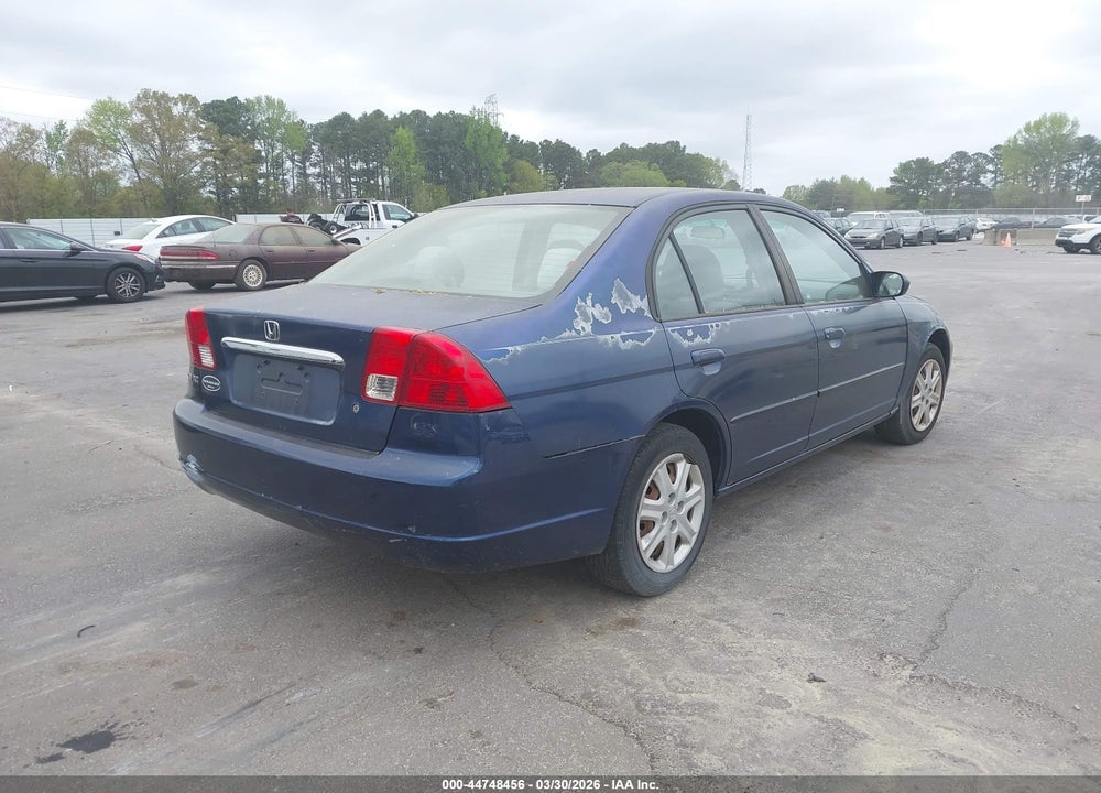2003 HONDA CIVIC EX VIN: 2HGES26743H621758