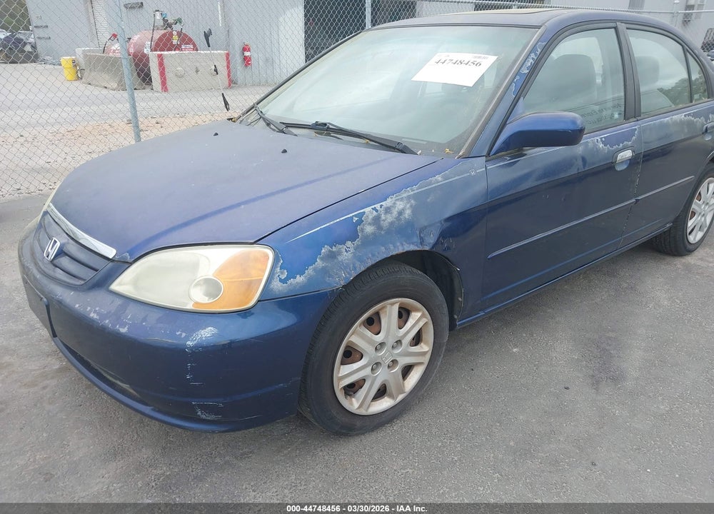 2003 HONDA CIVIC EX VIN: 2HGES26743H621758